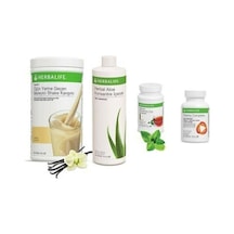 Herbalife Tam Set Vanilya 550 Gr+aloe Vera 473 Ml+thermo Complete 90 Tablet+klasik Çay 50 Gr