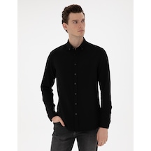Pierre Cardin Erkek Siyah Gömlek Desenli 50301583-vr046 Siyah