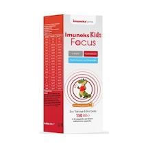 Imuneks Kids Focus Sıvı Takviye Edici 150ml
