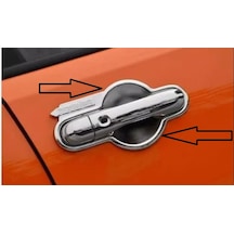 Jeep Renegade Uyumlu Kapı Kolu İç Kaplama Abs Plastik Krom