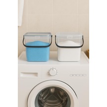 Bezos 2 Li Multibox Deterjanlık Kutusu & Banyo Düzenleyici & Saklama Kutusu 6 Lt Şeffaf Ventra