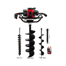 Gardenpro Tkdz-03/52 Toprak Burgu Makinası 100 MM