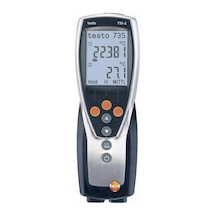 Testo - 735-2 - 0563 7352 - Sıcaklık Ölçümü İçin Sıcaklık Ölçüm Cihazı 3 Kanallı