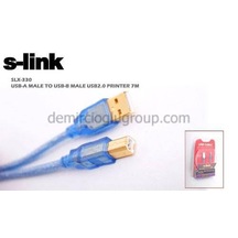 S-Link 7 Metre Usb 2.0 Yazıcı Kablosu Am-Bm