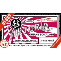 Viktoria Kumaş Boyası - Fes Rengi