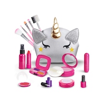 Geekyou Kızlar İçin Eğlenceli Makyaj Seti, 16 Parça Oyun Kosmetik Kiti, Saklama Çantalı Hediye Paketi Çok Renkli Geekyou Kızlar İçin Eğlenceli Makyaj Seti, 16 Parça Oyun Kosmetik Kiti, Saklama Çantalı Hediye Paketi Çok Renkli