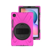 Galaxy Tab S6 Lite P610/p615/ P617 Kılıf Kalem Yerli 3 Katmanlı Standlı Zırh Kılıf/shockproof- 5775