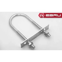 Mepa U Civata, Karşılık Demiri + Somunlu - M10x60 - 2 Set Najmaddin 0-8