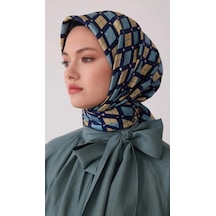 Belli Twill İpek Eşarp 26ka4408d01 81 Çok Renkli
