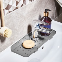 Lavabo Musluk Matı Silikon Gri Diğer