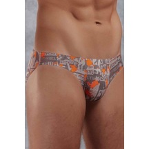 Doreanse Erkek Modal Çok Renkli Baskılı Külot Slip 1375