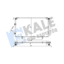 Kale 357705 Klima Radyatoru 8846006070 8846006140