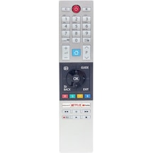 Toshiba Ct-8543 Uyumlu Led Televizyon Kumandası Netflix