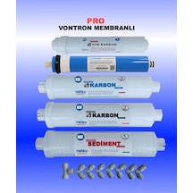 NSF li -Vontron Membranlı-Kapalı Kasa Su Arıtma Filtresi-5 li filtre