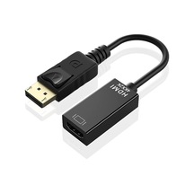 Displayport'tan Hdmı'ya Adaptör 4k/2k Tek Yönlü Dp'den Hdmı Monitöre, Kablo Displayport'tan Hdmı'ya Erkekten Dişiye Dp'den Hdmi'ye Alüminyum Gövde, Naylon Örgü Dizüstü Bilgisayar Pc Monitör Tv