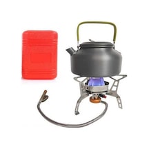 Artfulabode Yürüyüşü, Üç Taşınabilir Split Piknik Piknik Ocak, Ocak, Mini Mekan Kıvılcım, Kamp, Kalma İçin Hayatta Gümüş Gaz Ekipmanı, Dış Dağ Brülörü, Başlı Vk Gümüş