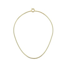 Fiyonk Kuyumculuk 14 Ayar Altın İtalyan Balıksırtı Zincir 2,50 MM 001