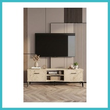 Bezos Vera Tv Sehpası Suntalam Ekru 160x35 Dfnbez