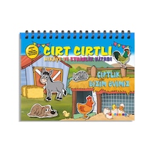 Çiftlik Bizim Evimiz - Cırt Cırtlı Hikaye Ve Aktivite Kitap Serisi - Qhdh-613641