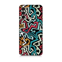 Samsung Galaxy M23 Uyumlu Pop Art Grafiti Grunge Desenli Silikon Kılıf