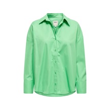 Only Kadın Onloregon Uzun Kollu Regular Fit Gömlek 15314330 Yeşil