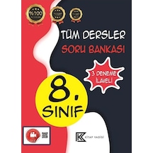 8. Sınıf Tüm Dersler Soru Bankası Video Çözümlü -  Kitap Vadisi Yayınları
