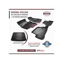 Rizline Volkswagen New Beetle 2011 Sonrası 3D Havuzlu Paspas + Ba