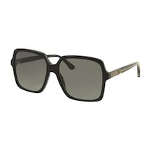 Gucci Gg0375 001 Kare Kadın Güneş Gözlüğü Siyah