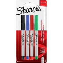 Sharpıe Permanent Set Ultra Fıne İnce 4 Lü