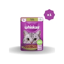 Whiskas Yaş Mama Poşet Kuzulu 85 Gr - 1 Adet