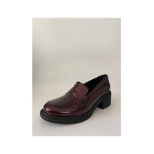 Albini Albini 25302532k Hakiki Deri Kadın Casual Günlük Ayakkabı Bordo - 658864339 Bordo