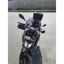 Zeus Motor 2008-2013 Bmw F 650 Gs Uyumlu Uzun Ön Cam Koyu Füme