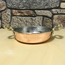 Dövme Bakır Tava 17 CM