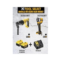 Dch133nt Kırıcı Delici 2.6j+dcf922nt Somun Sıkma+2x4ah Akü+şarj Cihazı - 560994067