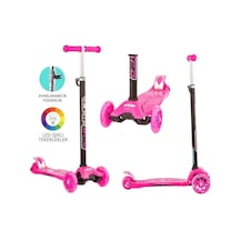 Maxi Twist Işıklı Scooter Pembe - 82244 Fuşya