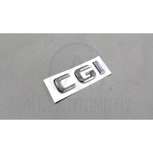 MERCEDES S SERİSİ W221 2005-2013 CGİ BAGAJ YAZISI KROM