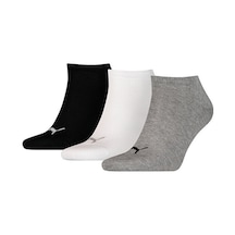 Puma Sneaker Plain 3p Çorap 3 Çift 90680715 Renkli