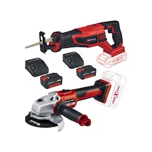 Einhell TE-AP 18/28 bl Tilki Kuyruğu + Axxio 125 MM Taşlama + 2 x 4.0ah