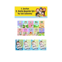 1.sınıftan 2.sınıfa Geçenler İçin Ata Tatilde +10 Lu Hikaye Seti 8