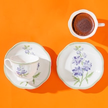 Perotti 16871-1 De Flore 2 Kişilik Porselen Kahve Fincan Takımı