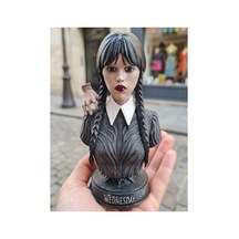 Eselya3d Wednesday Figür - Wednesday ,el Biblo - Fanart 15cm