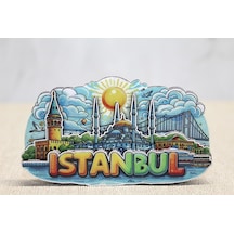 Ahşap İstanbul Temalı Magnet Alk4601 Standart