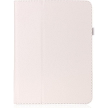 Samsung Uyumlu Tab 3 Lite (T110-T113) 7.0 Standlı Tablet Kılıf Beyaz