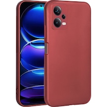 Lexroo Xiaomi Redmi Note 12 5g Kılıf Premier Silikon Kılıf - Kırmızı