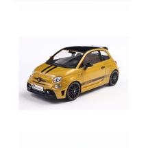 Solido 1:18 Ölçek 2024 Fiat F595 Abarth Sarı Renk Model Araba