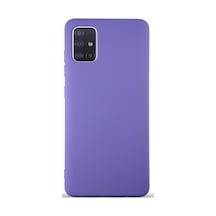 Samsung Galaxy Uyumlu A71 Kapak İçi Kadife Lansman Silikon Kılıf