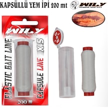 Wily  Kapsüllü Yem İpi 200 mt (0.15 ) ( Ekonomik )