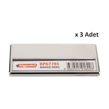 Bigpoint Metal Mıknatıslı İsimlik Silver X 3 Adet Diğer