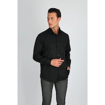 Lorenzo Mazzoli Gab R 500 Siyah Erkek Gömlek Siyah