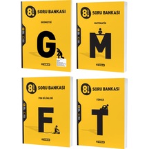 Hız Lgs 2023 8. Sınıf Matematik + Geometri + Türkçe + Fen Soru Se